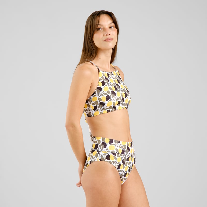 Bikini Pants Slite Lemon Bricks Multi Color