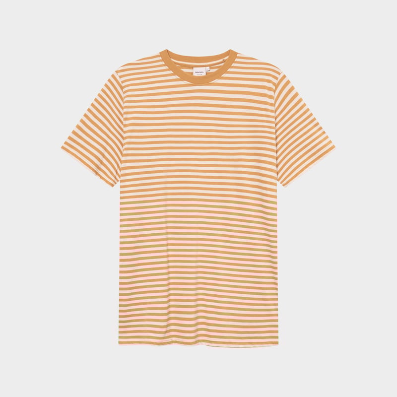 T-shirt Stockholm Stripes Gold Yellow