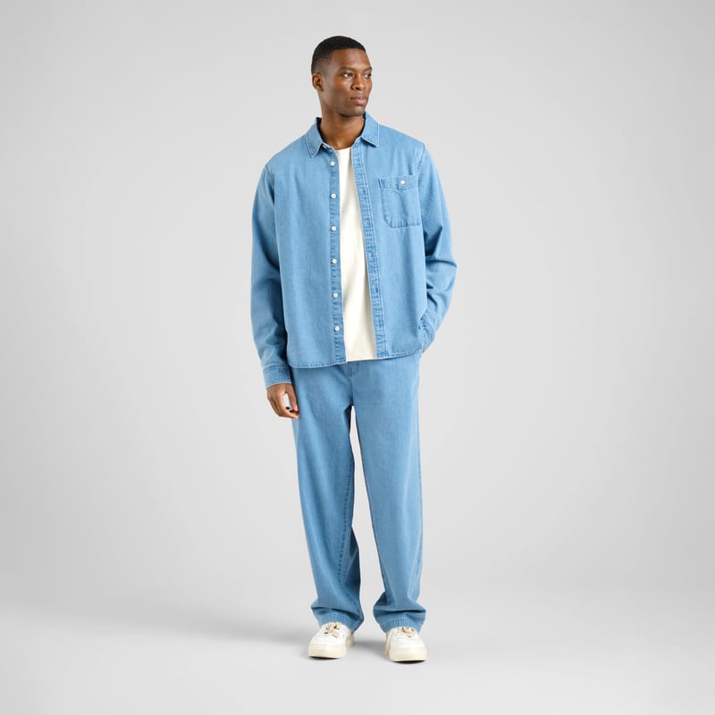 Pants Klitmoeller Denim Light Blue