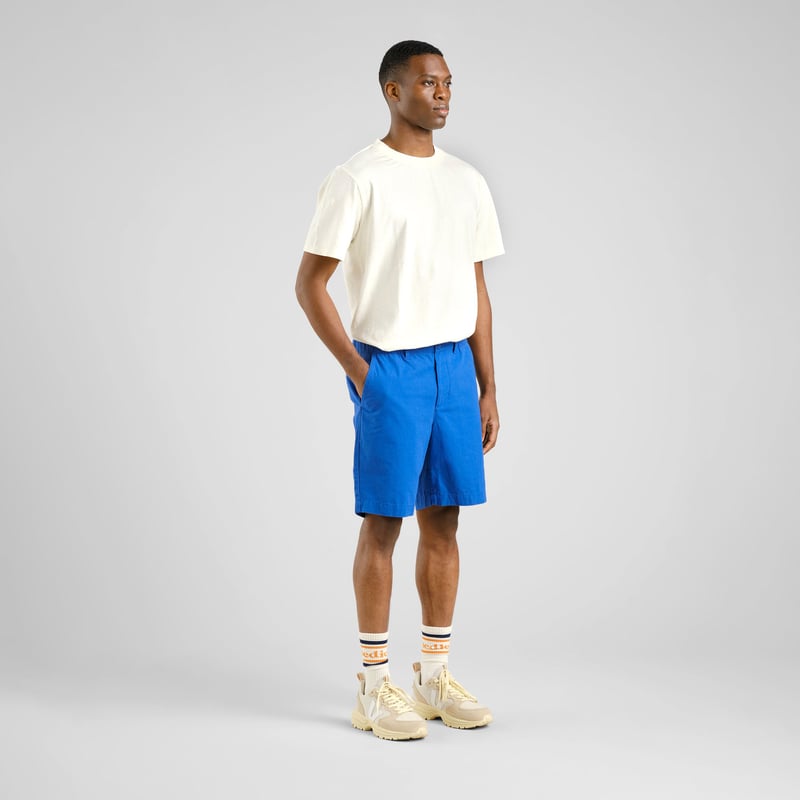 Chino Shorts Nacka Canvas Surf blue