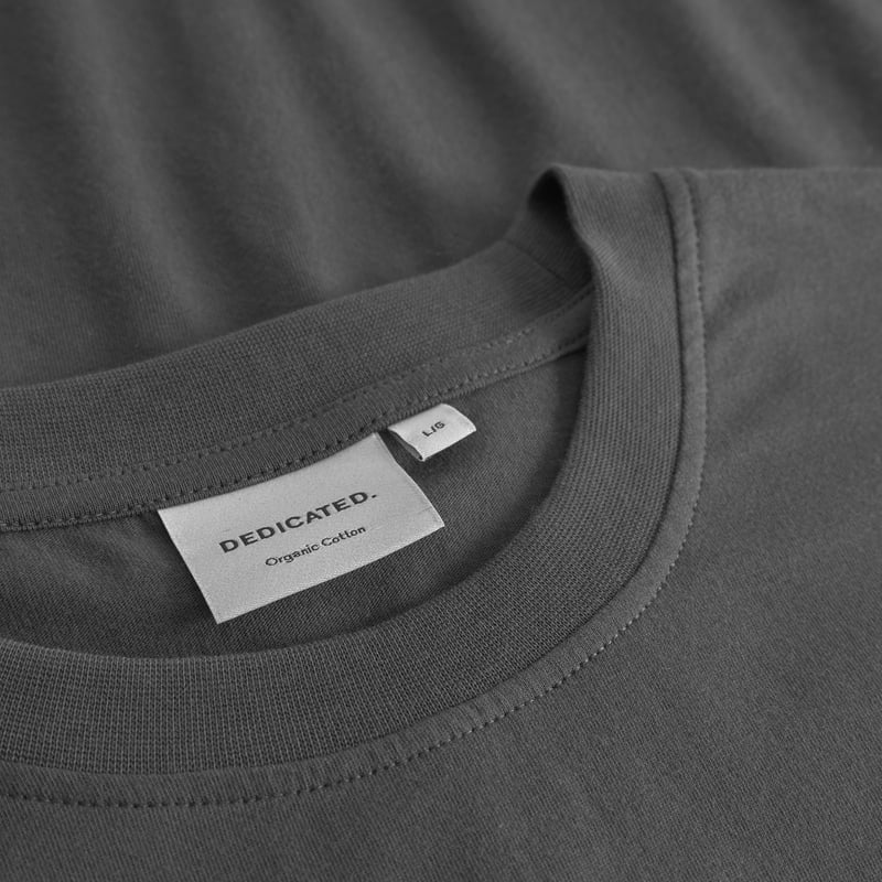 T-shirt Stockholm Lemon Peace Charcoal