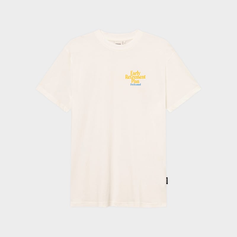 T-shirt Stockholm Retirement Plan Off-White