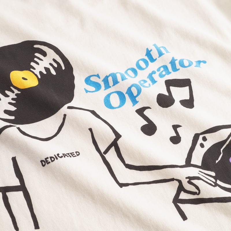 T-shirt Stockholm Smooth Operator Off-White