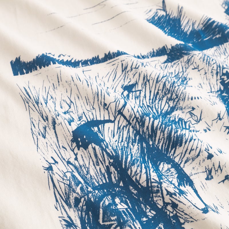 T-shirt Stockholm Summer Bikes Off-White
