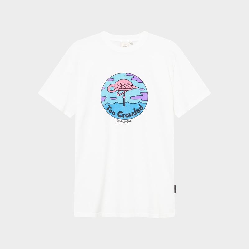 T-shirt Stockholm Too Crowded White