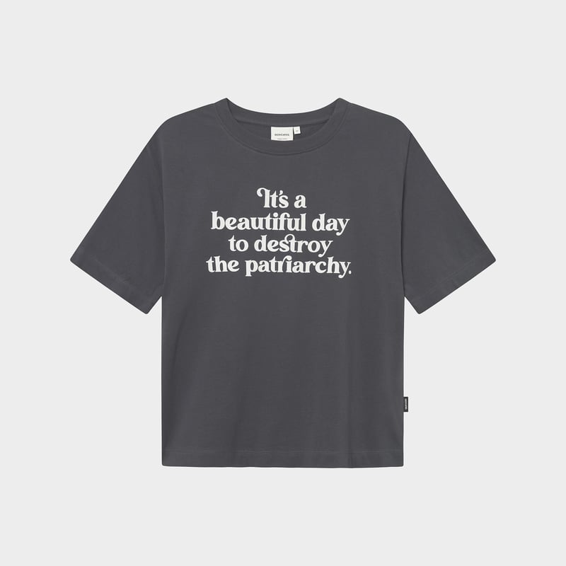 T-shirt Vadstena Beautiful Day Charcoal