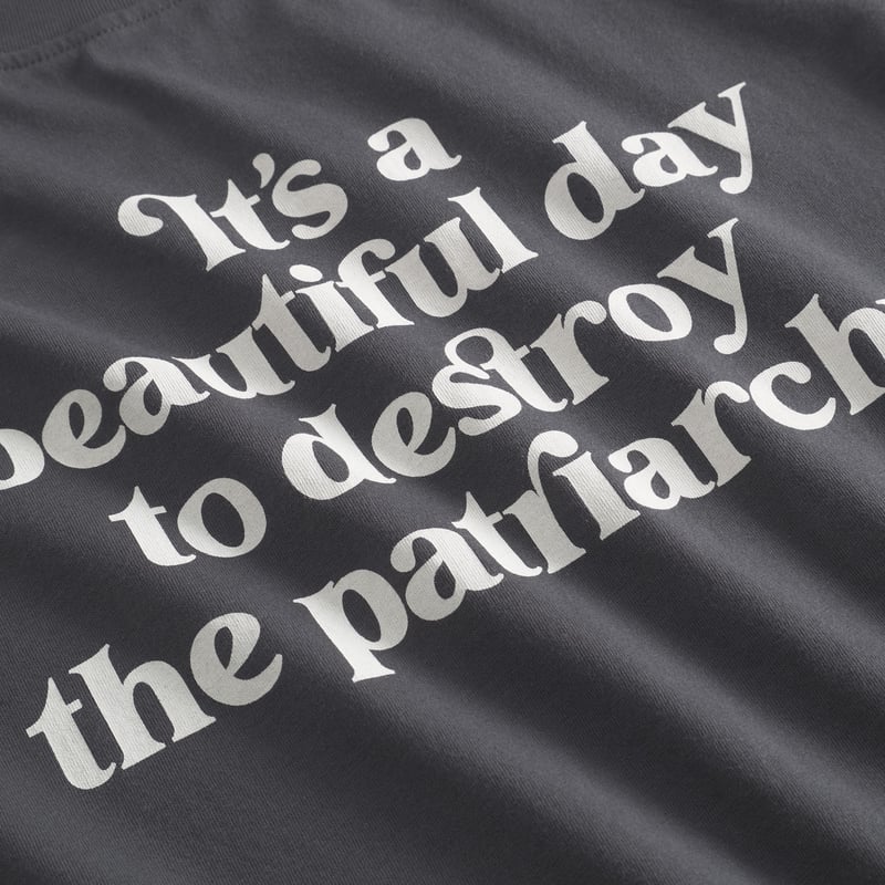 T-shirt Vadstena Beautiful Day Charcoal