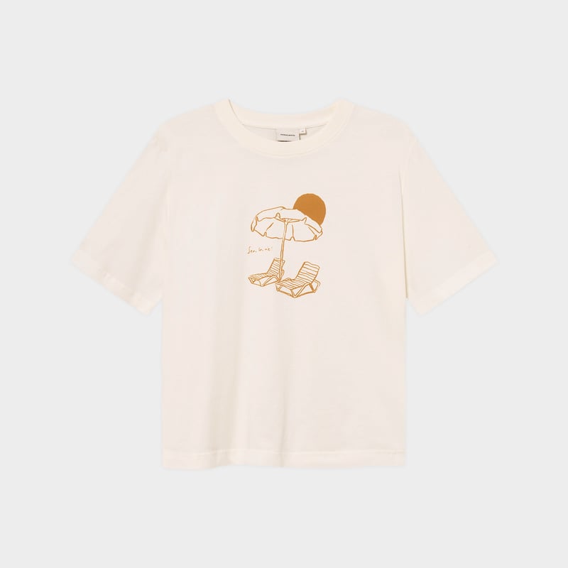 T-shirt Vadstena Sea La Vie Off-White