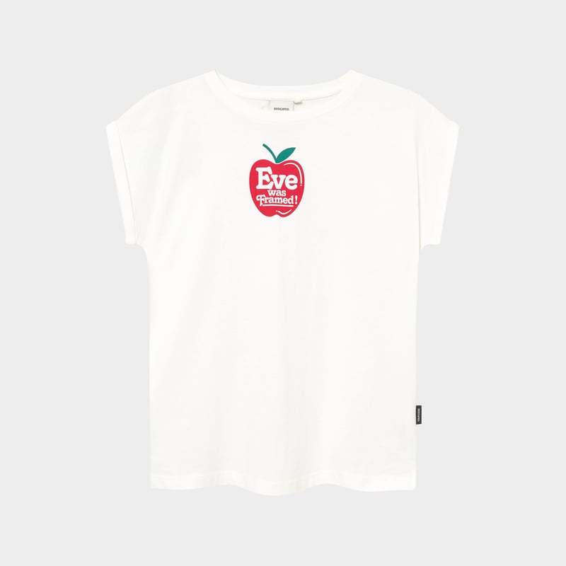 T-shirt Visby Eve Was Framed White