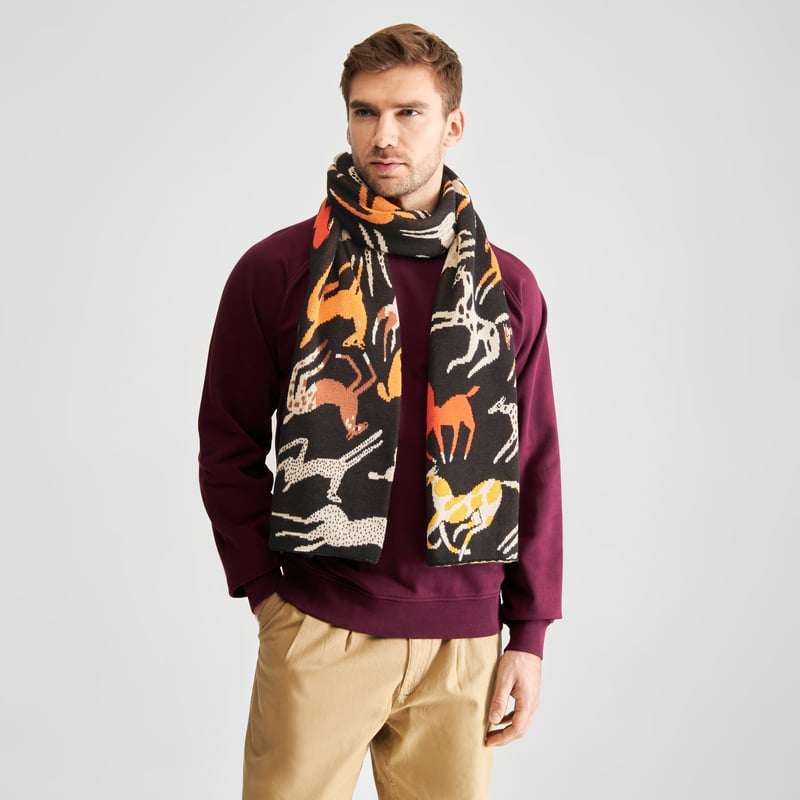 Scarf Rossberga Mustang Party Black