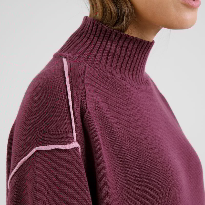 Sweater Sangis Fig Red