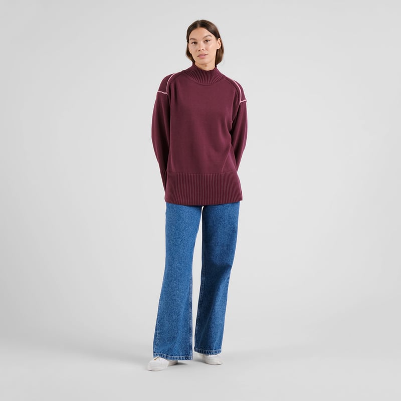 Sweater Sangis Fig Red