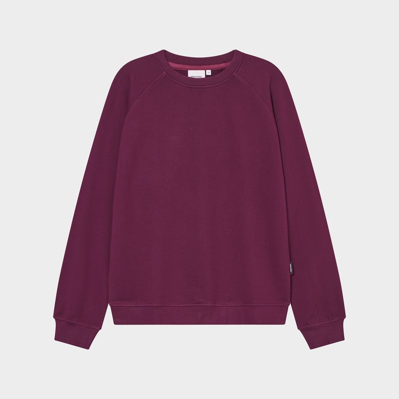 Sweatshirt Ystad Base Fig Red