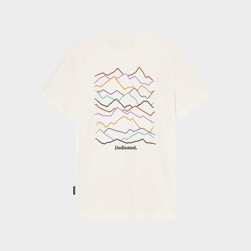 T-shirt Stockholm Line Mountains Logo Off-White