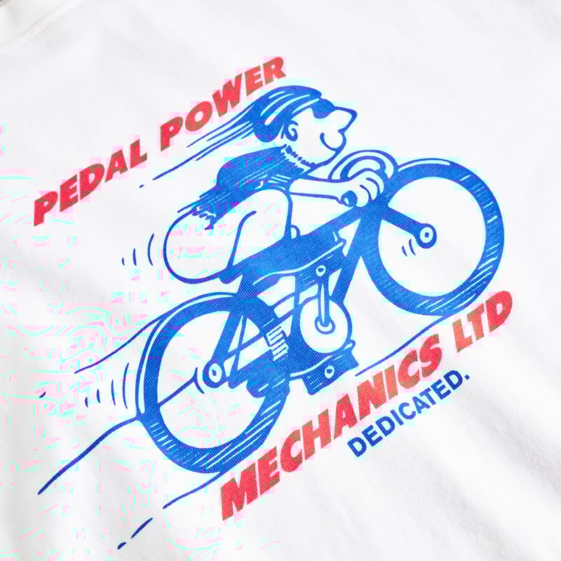 T-shirt Stockholm Pedal Power White