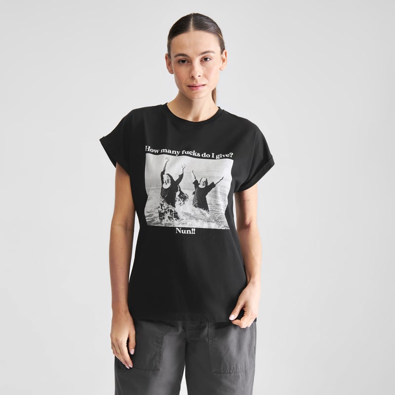 T-shirt Visby Nun Given Black