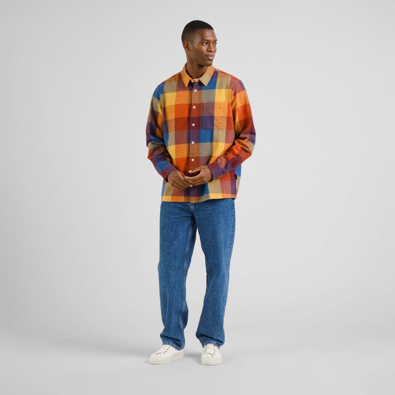 Shirt Rute Flannel Check Multi Color