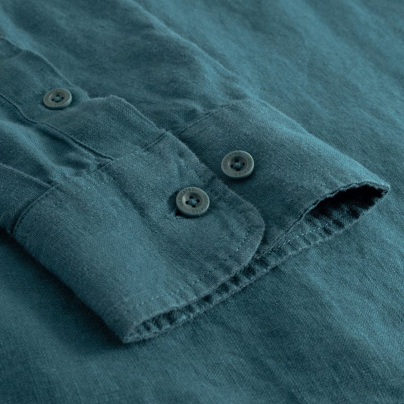 Shirt Rute Linen Mediterranea Green