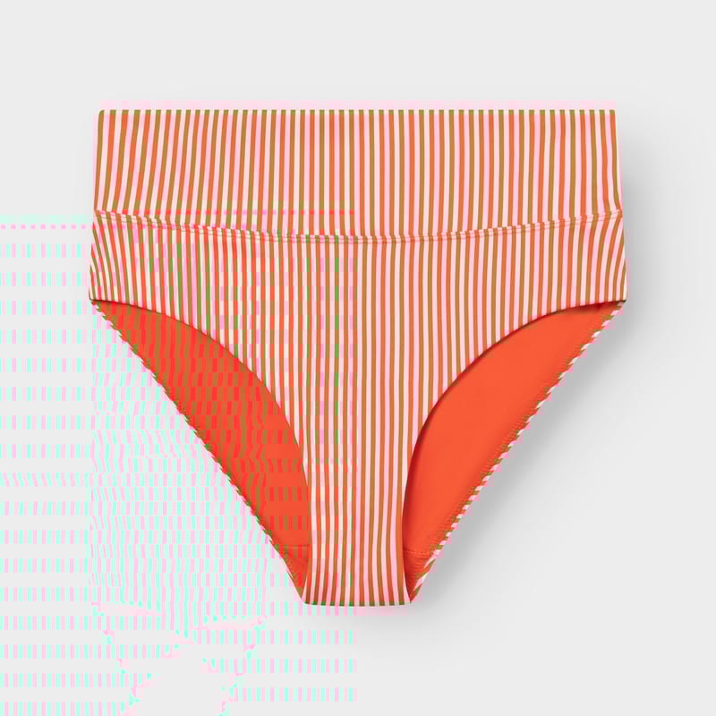 Bikini Pants Slite Thin Stripe Grenadine Red
