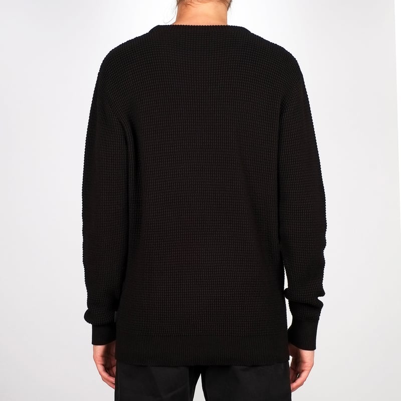 Sweater Mora Waffle Black