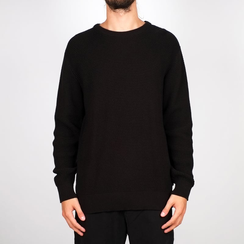 Sweater Mora Waffle Black