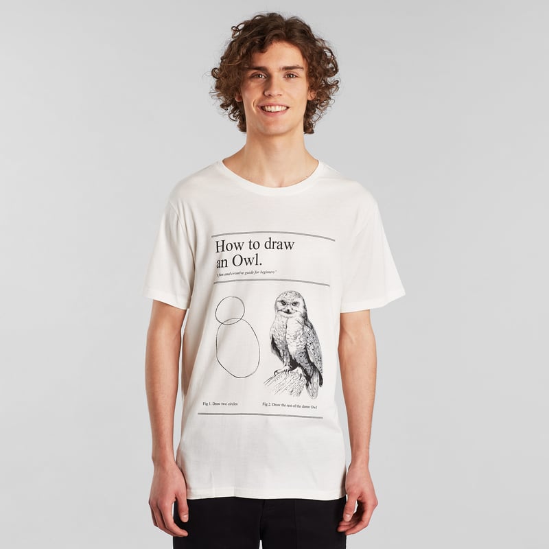 T-shirt Stockholm How to Draw an Owl
