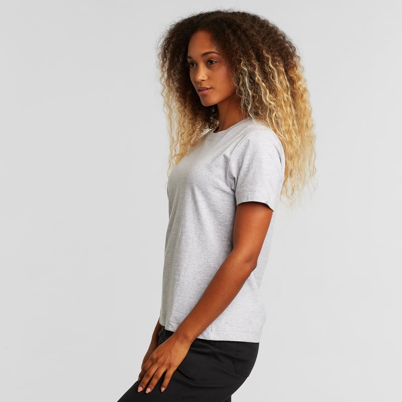 T-shirt Mysen Base Grey Melange