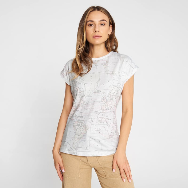 T-shirt Visby Map