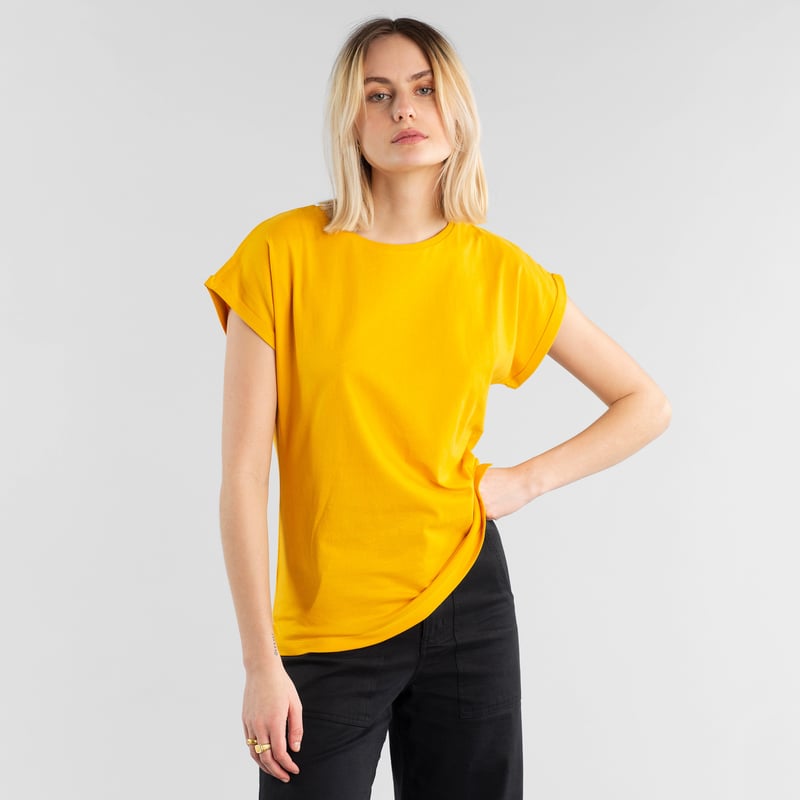 T-shirt Visby Base Yellow