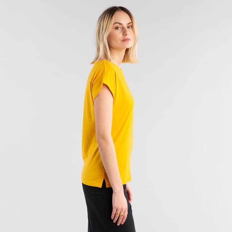 T-shirt Visby Base Yellow