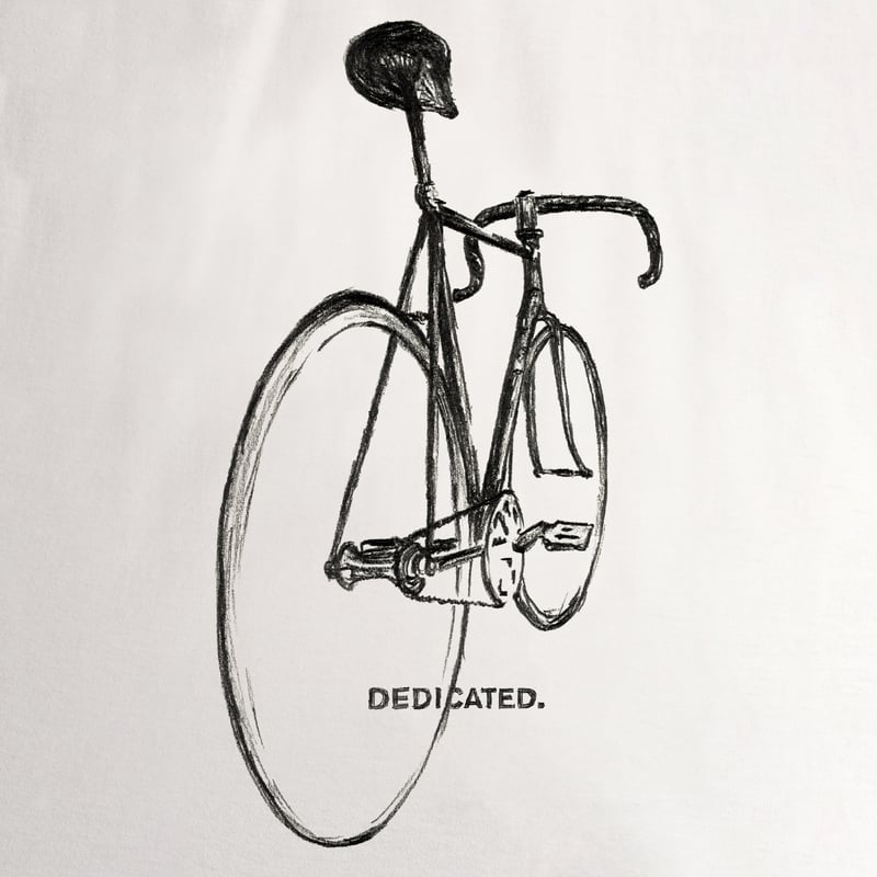 T-shirt Stockholm Pencil Bike Off-White