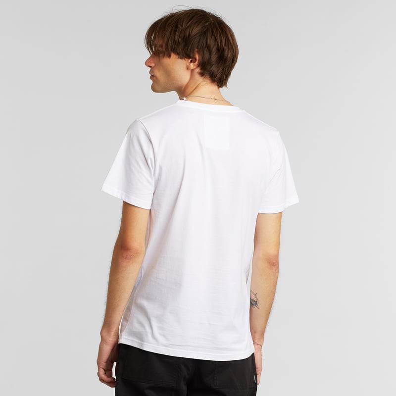 T-shirt Stockholm Video Retro White