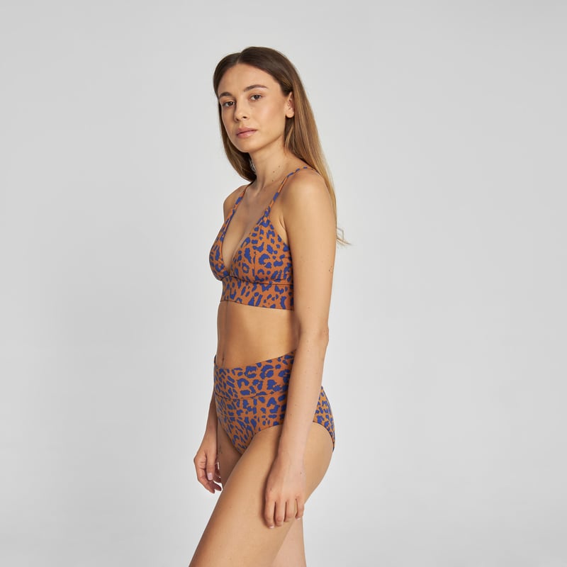 Bikini Pants Slite Leopard