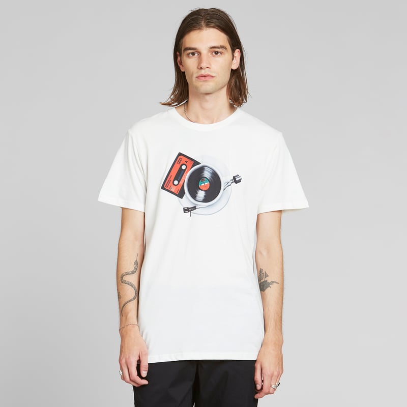 T-shirt Stockholm Morning Music Off-White