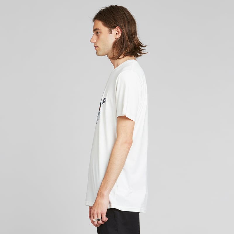 T-shirt Stockholm Morning Music Off-White