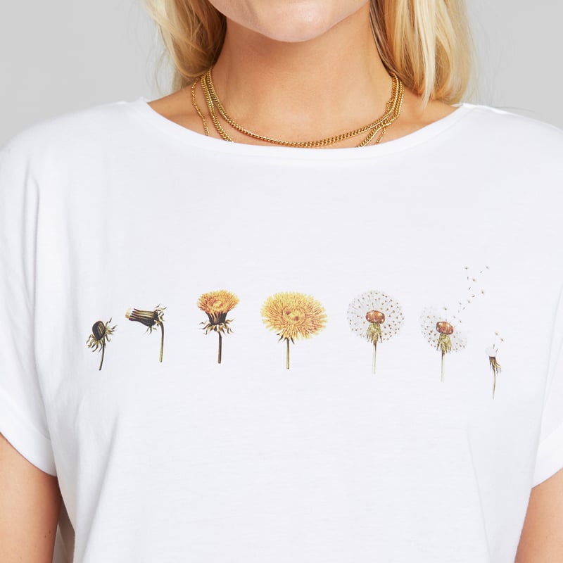 T-shirt Visby Dandelion White