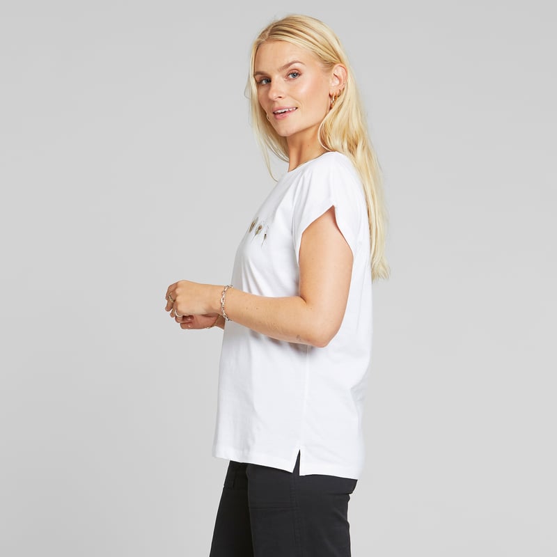 T-shirt Visby Dandelion White