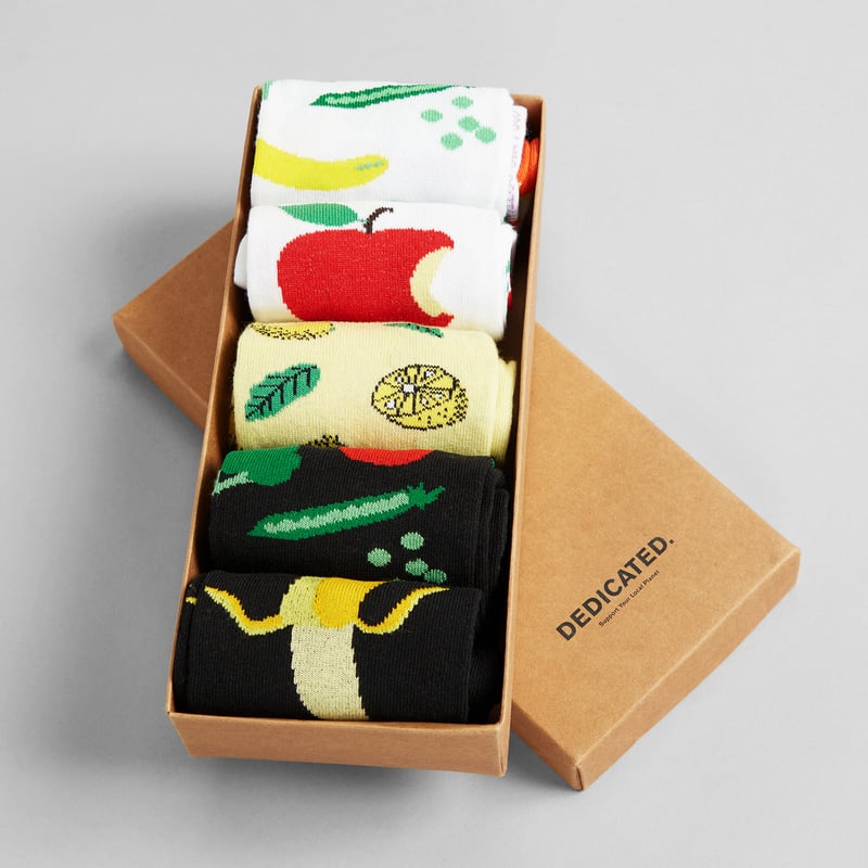 Socks Sigtuna Fruits 5 -pack