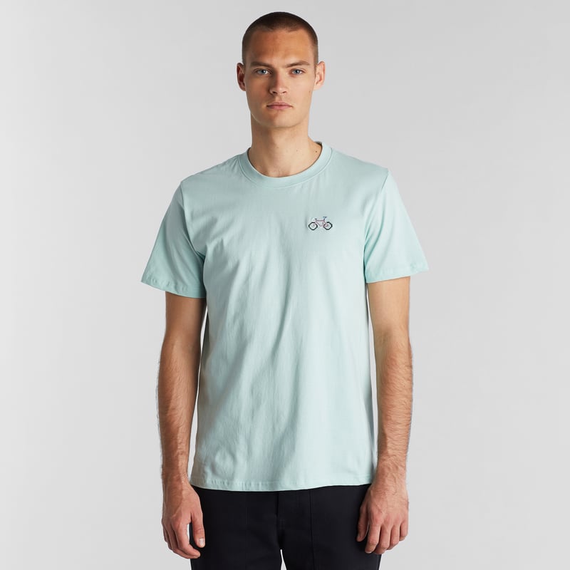 T-shirt Stockholm Stitch Bike Mint