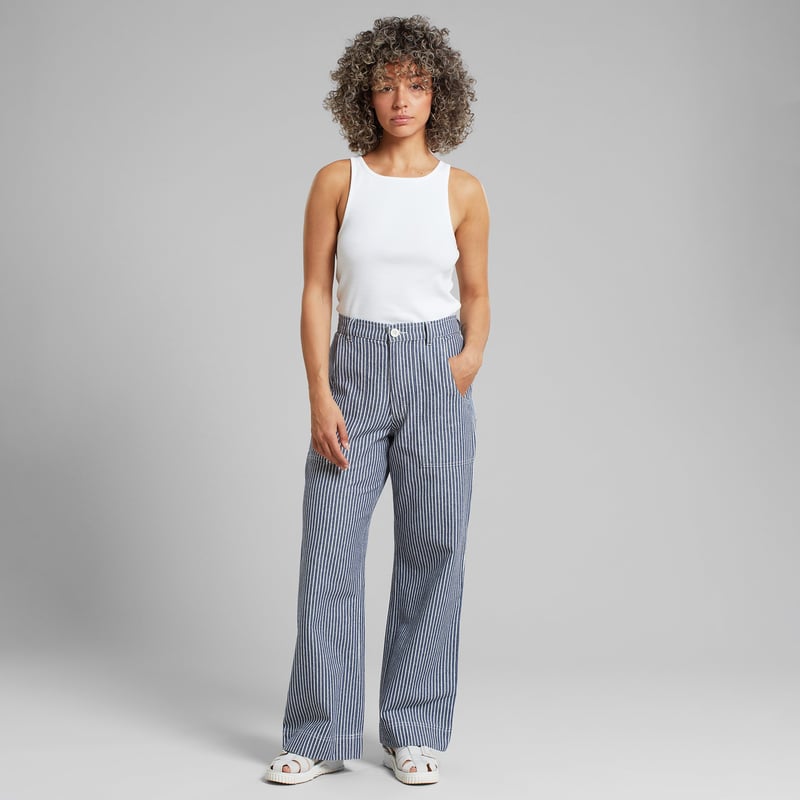 Workwear Pants Vara Work Stripe Blue