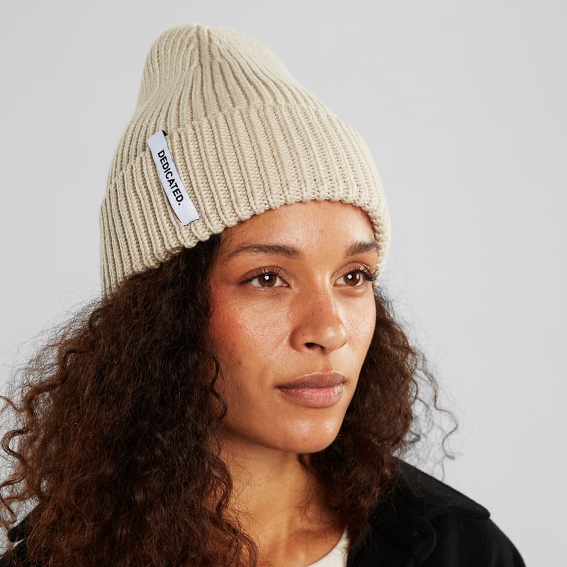 Beanie Narvik Oat White