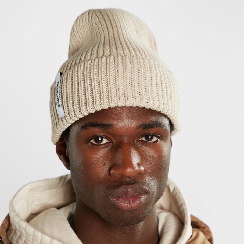 Beanie Narvik Oat White