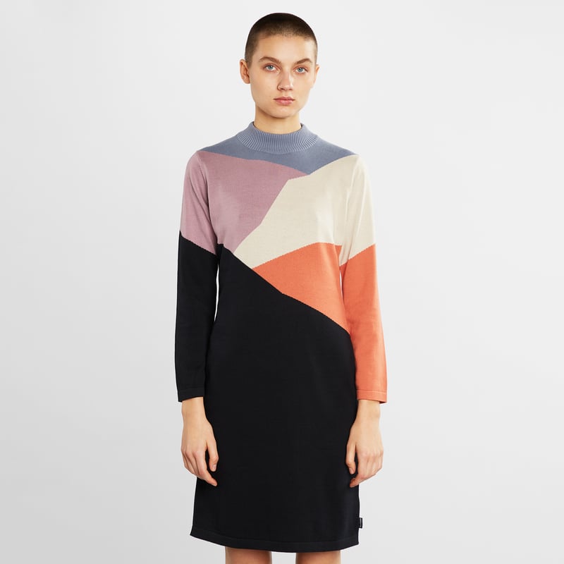 Dress Lo Cut Mountain Multi Berry