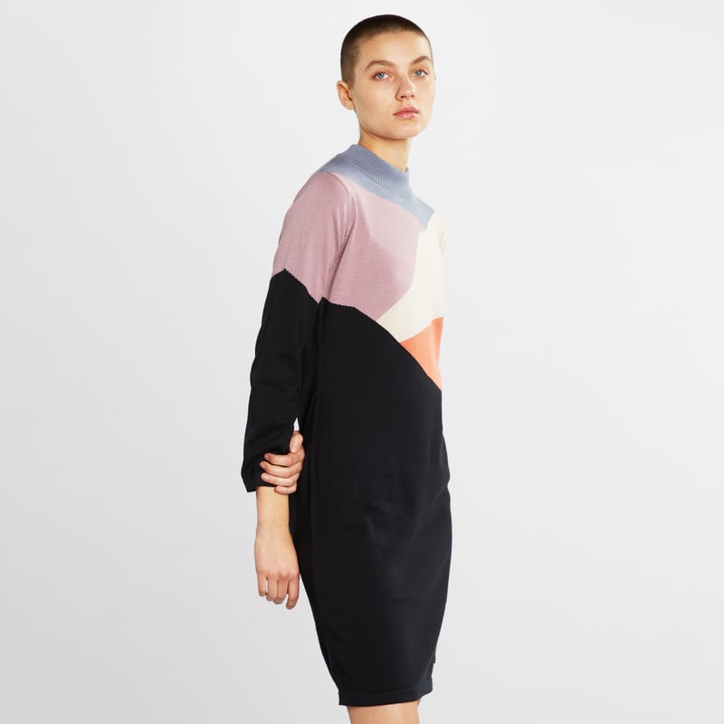Dress Lo Cut Mountain Multi Berry