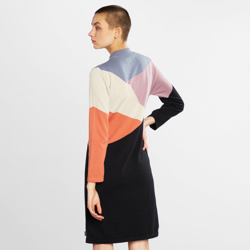 Dress Lo Cut Mountain Multi Berry