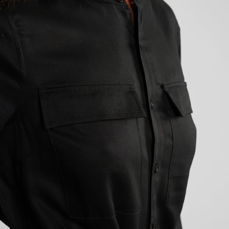 Shirt Dress Falsterbo Black