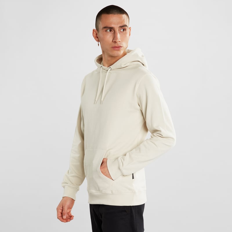 Hoddie Falun Base Oat White