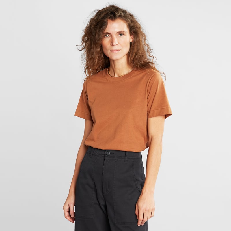 T-shirt Mysen Base Rawhide Brown