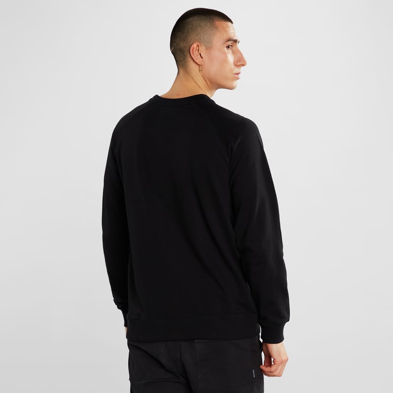 Sweatshirt Malmoe Camping Fire Black