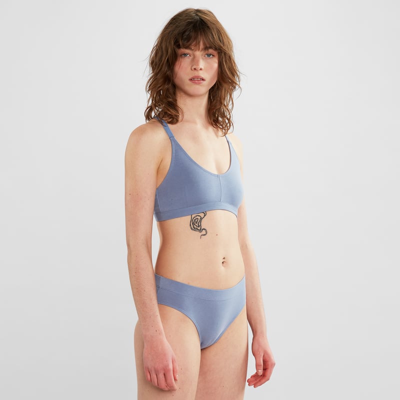 Soft Bra Junsele Steel Blue